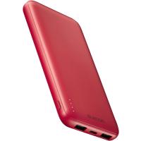 エレコム モバイルバッテリー 10000mAh 15W 3ポート Type-C×1 USB-A×2 microB(入力専用) レッド DE-C66-10000RD | Gikstore