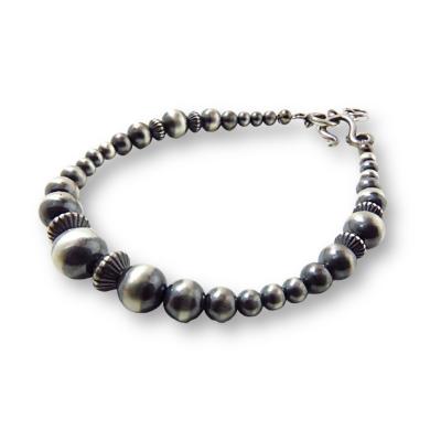 ナバホ ノットチェーン ブレスレット シルバー925 チェーン ナバホ