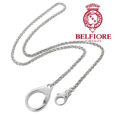 ★ベルフィオーレ★シルバー925★ウォレットチェーン★マネークリップ取外し可能★ マネークリップ シルバー925 クリップ型 イタリア製 ベルフィオーレ