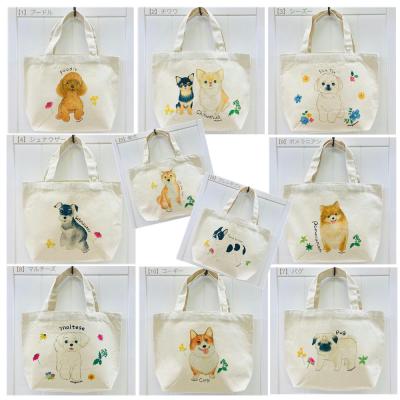 パグちゃん柄 ハンカチ ハンドメイド お好みお選び下さい。 ☆オーダー