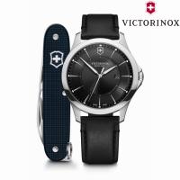 ビクトリノックス VICTORINOX Alliance アライアンス (ブラック・レザーブラック) 241904 腕時計 メンズ | 銀座・紗古夢堂