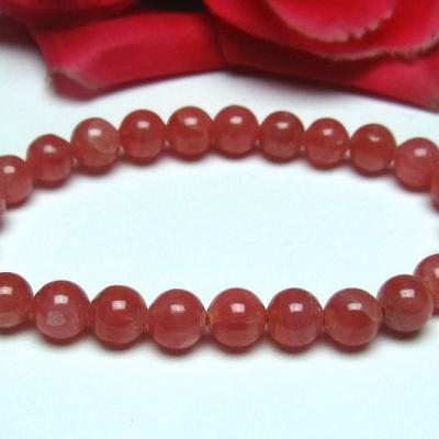 ロードクロサイト（インカローズ） ブレスレット 8-11mm ロードクロサイト(インカローズ)