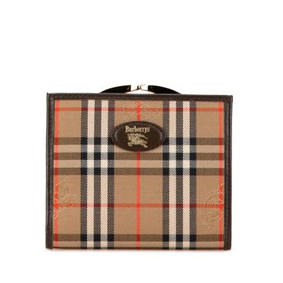 美品✨バーバリー　がま口　二つ折り財布　ノバチェック　PVC　ベージュ　茶 楽天市場】【財布】BURBERRY バーバリー ノバチェック 2つ折長