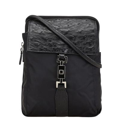 【美品】サルヴァトーレフェラガモ　 ワンショルダーバッグ　ナイロン　黒　ブラック Salvatore Ferragamo - サルヴァトーレフェラガモ ナイロン