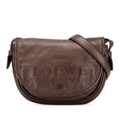 極美品✨ロエベ ヘリテージ ショルダーバッグ サコッシュ 斜め掛け可 レザー ロエベヘリテージ（レディースショルダーバッグ）｜バッグ