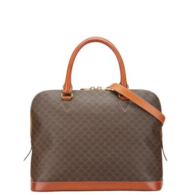 CELINE セリーヌ マカダム 2way トートバッグ ★ショルダー付き CELINE セリーヌマカダム 2WAYバッグ（レディースショルダー