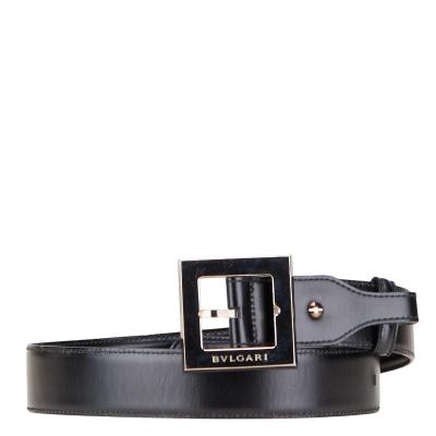 BVLGARI レディース　黒 ベルト BVLGARI レディースベルト｜ファッション小物｜ファッション