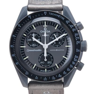 よ*ち様 OMEGA × SWATCH Speedmaster 腕時計 ブラック Amazon.co.jp: OMEGA x SWATCH Omega Swatch Collaboration 11
