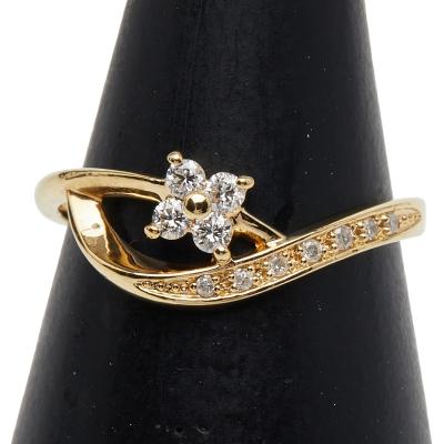 k18yg花モチーフリングのおすすめ人気商品一覧 通販 - Yahoo!ショッピング