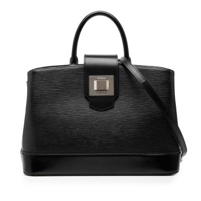 【美品】ルイヴィトン ミラMM トートバッグ ショルダーバッグ ブラック 鑑定済 ルイ・ヴィトンミラmm（レディースファッション） | ファッション の