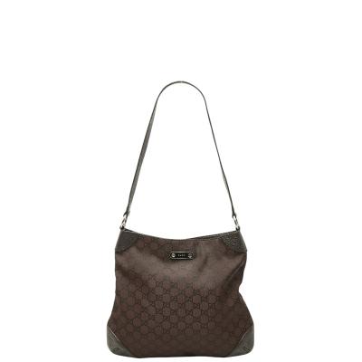 GUCCI グッチ ワンショルダーバッグ ジャッキーバッグ GGキャンバスの