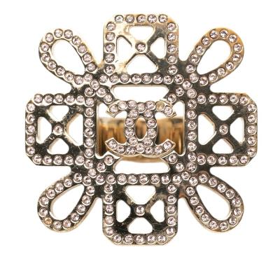 CHANEL リング、指輪（石素材：ラインストーン）｜レディース