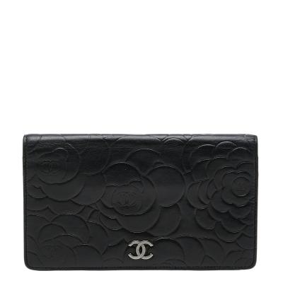 【専用です】美品❣️シャネル　カメリア　長財布　ココマーク 極美品✨CHANEL 長財布 ココマーク カメリア ギャランティカード 黒 箱