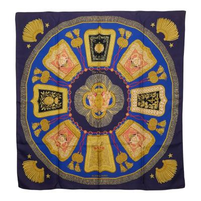 HERMES（エルメス） カレ90 Poste et Cavalerie サーベル飾袋 スカーフ