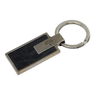 箱付き】 GUCCI グッチ シルバー ロゴプレート キーホルダー 19.7g 925