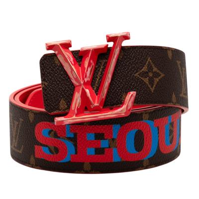 ルイヴィトン ベルト サンチュール モノグラム（メンズベルト）（色