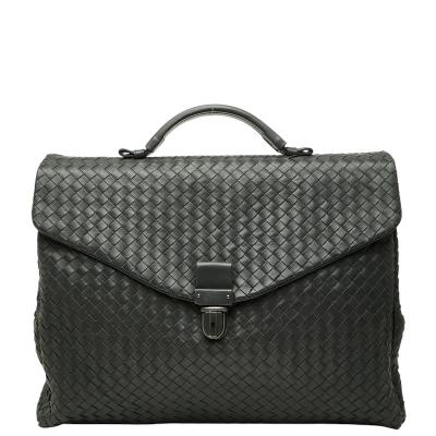 ボッテガヴェネタ イントレチャート ビジネスバッグ ブリーフケース レザー メンズ BOTTEGAVENETA 【228-77042】 ボッテガヴェネタ イントレチャート ビジネスバッグ ブリーフケース