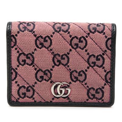 GUCCI ピンク 二つ折り財布 GUCCI（グッチ） 財布 二つ折り レディース アウトレット 折財布