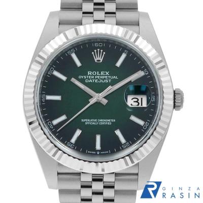 rolexデイトジャスト文字盤緑の商品一覧 通販 - Yahoo!ショッピング