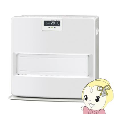 【新品・未使用】石油ファンヒーター ホワイト 石油 ストーブ（石油ファンヒーター）（色：ホワイト系）｜ファン