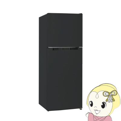 IRIS 87L ブラック 2ドア冷蔵庫 左開き IRIS 87L ブラック 2ドア冷蔵庫 左開き IRIS 87L ブラック 2ドア