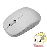 マウス　【メーカー直送】 HIDISC 無線 2.4GHz ワイヤレスマウス ホワイト ブルーLED 3ボタン HDMW-7091WH | スーパーぎおん ヤフーショップ