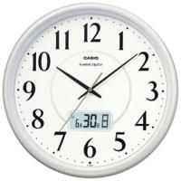 カシオ CASIO 掛時計 電波 シャンパンゴールド 直径34cm アナログ カレンダー 表示 IC1001J9JF | スーパーぎおん ヤフーショップ