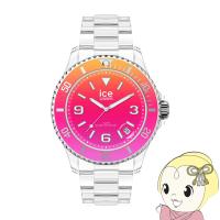 ICE WATCH アイスウォッチ 腕時計 ICE clear sunset SMALL  アイス クリア サンセット スモール ピンク ICE-021440 国内モデル/srm | スーパーぎおん ヤフーショップ