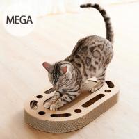猫 猫用 爪とぎ おもちゃ 鈴 nyancoroby ニャンコロビー MEGA サークル | uminecco(ウミネッコ)