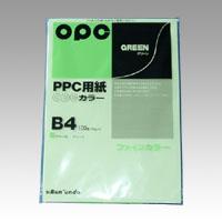 4902681773463 ファインカラーＰＰＣ　Ｂ4　100枚入 ＰＣ関連用品 ＯＡ用紙 コピー用紙（カラー用紙） 文運堂 カラー346 グリー | zakka green