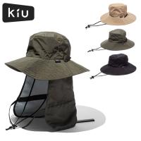 帽子 レディース UV メンズ KiU WR K213 UVカット 防水 ハット レインハット ウォーターリペレント アウトドア サンシェード 裏面 | zakka green