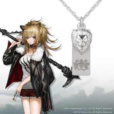 アークナイツ　ラップランド　ネックレス　シルバー アークナイツ】モチーフネックレス（ラップランド） シルバー