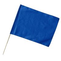 大旗（600x450mm）青　丸棒φ12mm | ギザブレインズ ヤフー店