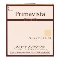 花王ソフィーナ Primavista プリマヴィスタ クリーミィコンパクトファンデーション ベージュオークル01 | イオンスタイルオンラインGBショップ