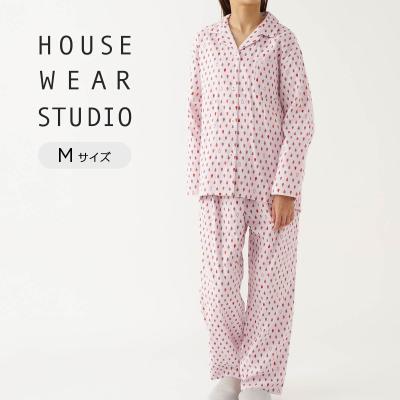 HOUSES WEAR STUDIO Mサイズ パジャマ Mサイズ】HOUSE WEAR STUDIO ハウスウェアスタジオ 綿100％ ツイル起毛