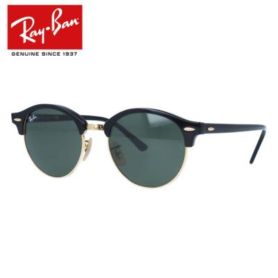 Ray-Ban サングラス CLUBROUND CLASSIC CLUBROUND CLASSIC Sunglasses in Black and G-15 Green