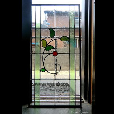ステンドグラス工房 Glass Rockets - 大パネルステンドグラス・ドア窓