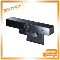 サンワサプライ WEBカメラ 500万画素 広角レンズ 有線USB接続 マイク内蔵 ブラック CMS-V51BK | glegle drive