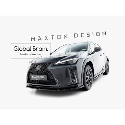 レクサス UX 200 260 300 フロントリップスポイラーLEXUS 黒