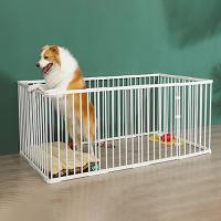 ペットサークル 犬 サークルケージ 小型 おしゃれ ペットフェンス ドア付き DIY | グローブストア
