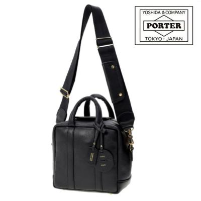 PORTER ポーター ドラムバッグ ミニボストンバッグ ブラック
