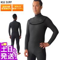 【エントリーでお得！】RSS SURF セミドライスーツ ウェットスーツ メンズ ノンジップ サーフィン 5×3mm ウエットスーツ | FELLOW SURF 公式