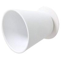 SANEI 歯磨きコップ マグネットコップ 吸盤式 壁にくっつける 浮かす収納 衛生的 ホワイト PW6810-W4 | 豪田商店