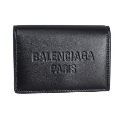 三つ折り財布 ロゴ（BALENCIAGA）（色：ブラック系）のおすすめ