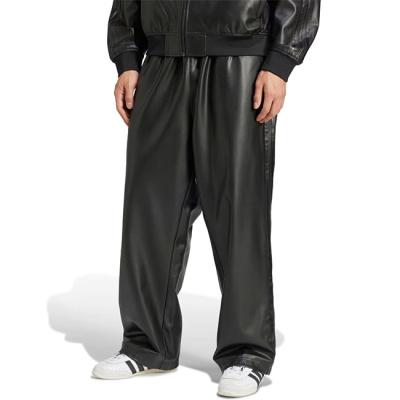 美品　adidas originals クロコ　フェイクレザー パンツ　黒 adidas Originals - 【新品】 アディダス クロコ フェイクレザー