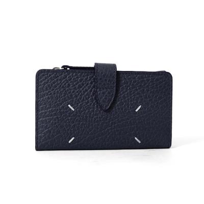マルジェラ 財布 二つ折り（Maison Margiela）（色：ネイビー系）の