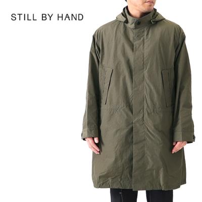 still by hand（メンズステンカラーコート）｜コート、ジャケット
