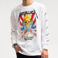 メタリカ tシャツ Metallica 長袖 ロングtシャツ ロンt バンドt
