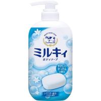 ミルキィボディソープ やさしいせっけんの香り ポンプ付 ( 550ml )/ ミルキィボディソープ 4901525006286 | GOLDJUNヤフー店