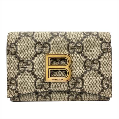 GUCCI GGパターン 三つ折り財布 GUCCI グッチ 財布 三つ折り GG柄423748｜Yahoo!フリマ（旧PayPayフリマ）